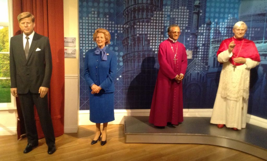 Madame Tussaud figuríny - cestopis Londýn