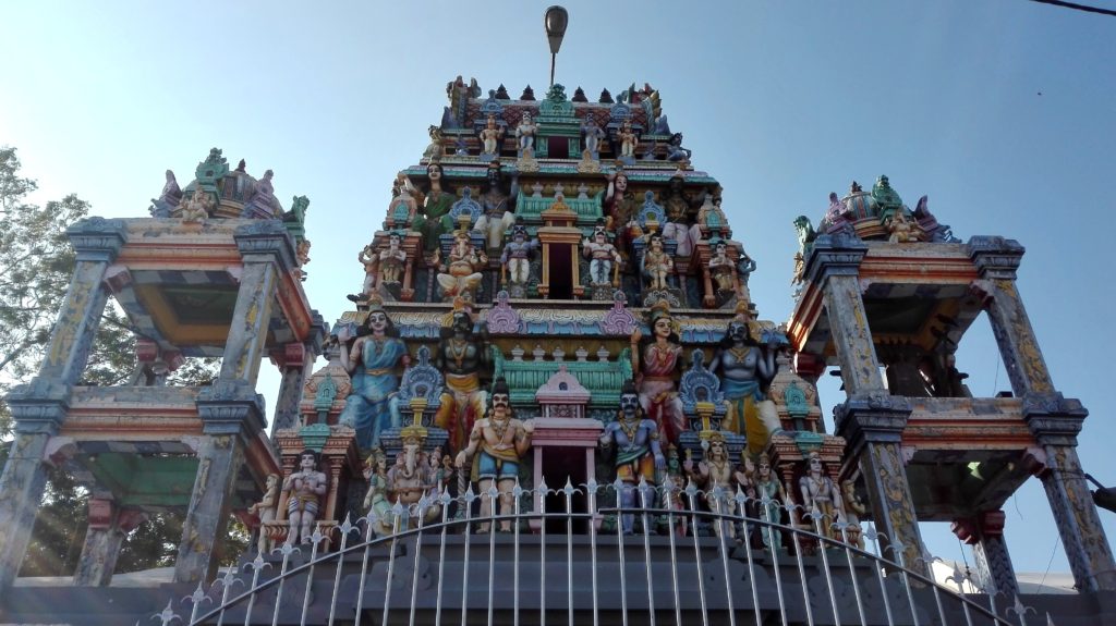 Kali Aman Temple, Negombo, cestopis Srí Lanka