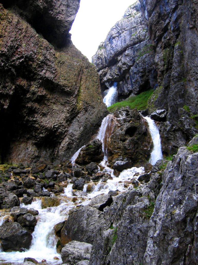 Vodopád Yorkshire Dales - cestopis Severovýchodní Anglie