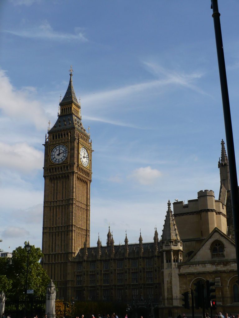 Big Ben, cestopis Londýn