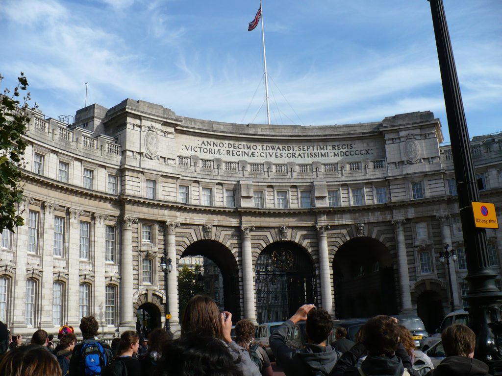 Admiralty Arch, Londýn - Cestopis Severovýchodní Anglie