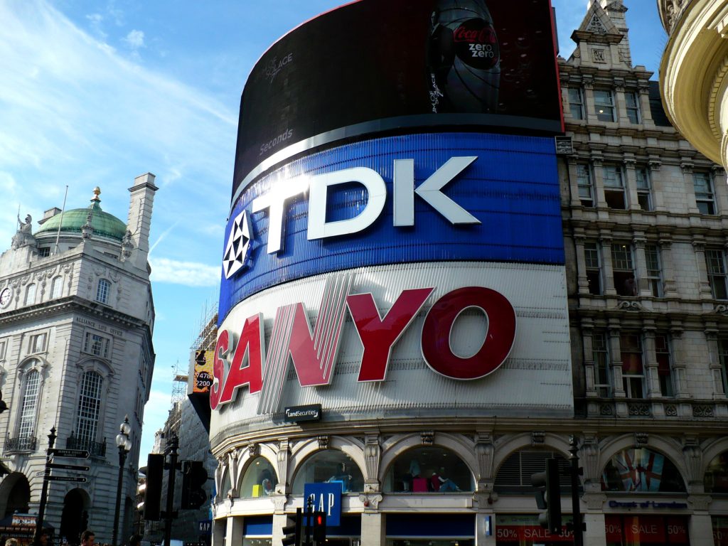 Piccadilly Circus, Londýn - Cestopis Severovýchodní Anglie