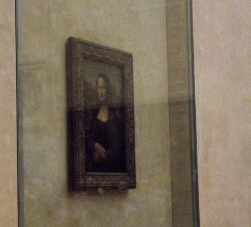 Paříž - cestopis, Mona Lisa