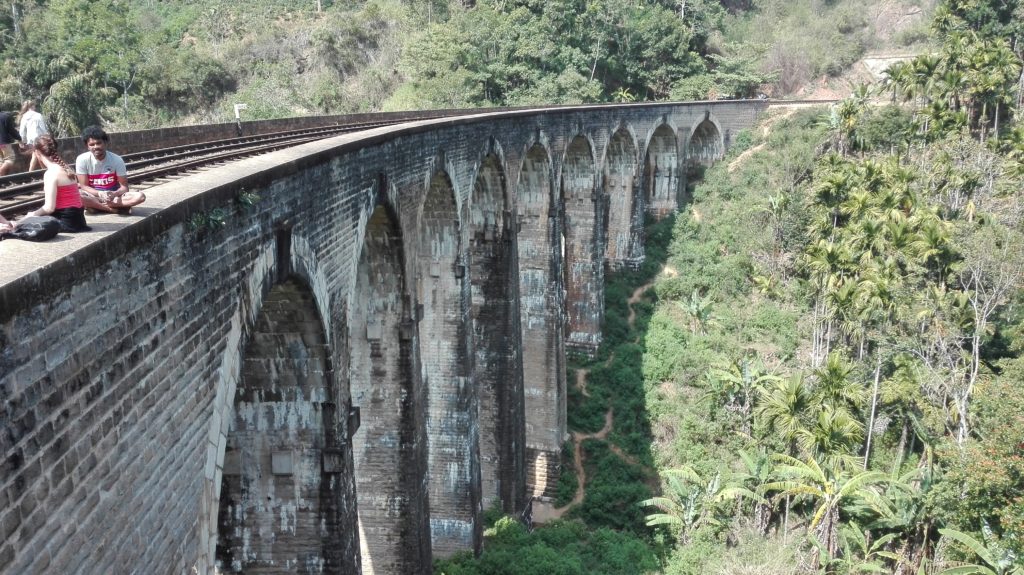 Demorada bridge ELLA, cestopis Srí Lanka