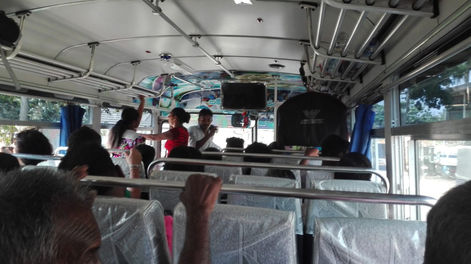 Autobus do Galle, cestopis Srí Lanka