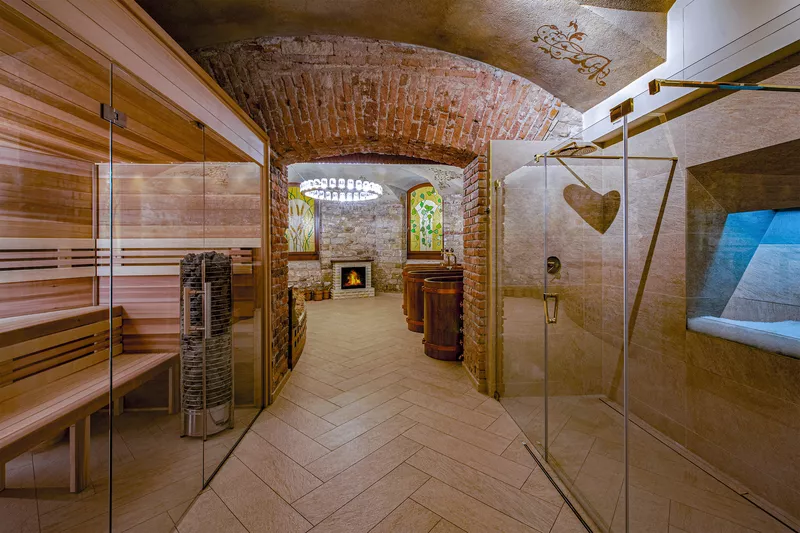 Pivní lázně Krušovice - sauna