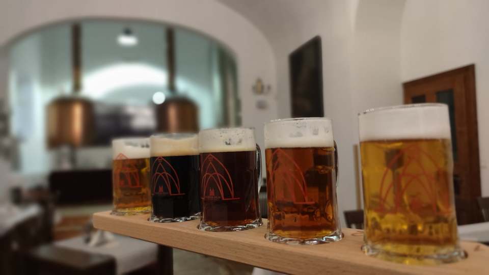 Ubytování s pivní lázní Želiv